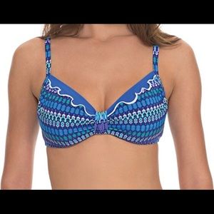 Profile By Gottex Underwire Blue Lagoon Bikini 34D
